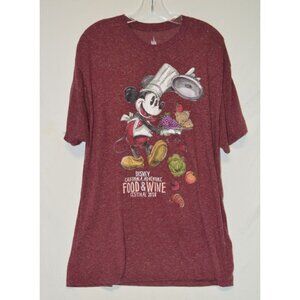 Disney California Adventure Food Wine T-Shirt XXL